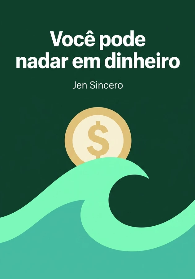 Capa do livro Você pode nadar em dinheiro, de Jen Sincero — resumo e resenha crítica no 12min