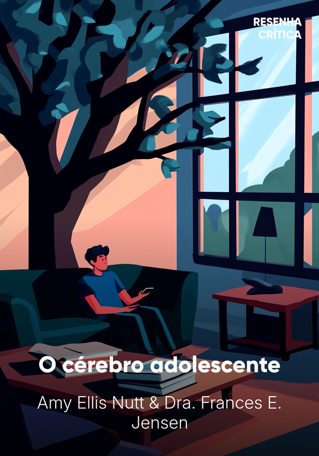 Capa do livro O cérebro adolescente, de Amy Ellis Nutt & Dra. Frances E. Jensen — resumo e resenha crítica no 12min
