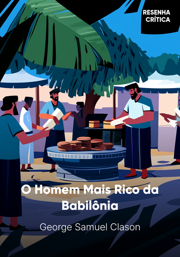 Capa do livro O Homem Mais Rico da Babilônia, de George Samuel Clason — resumo e resenha crítica no 12min