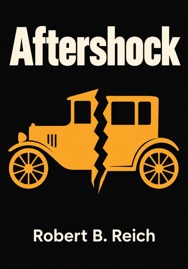 Book cover of Aftershock by Robert B. Reich — critical summary review on 12min