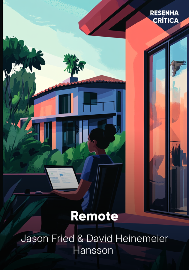 Capa do livro Remote, de Jason Fried — resumo e resenha crítica no 12min
