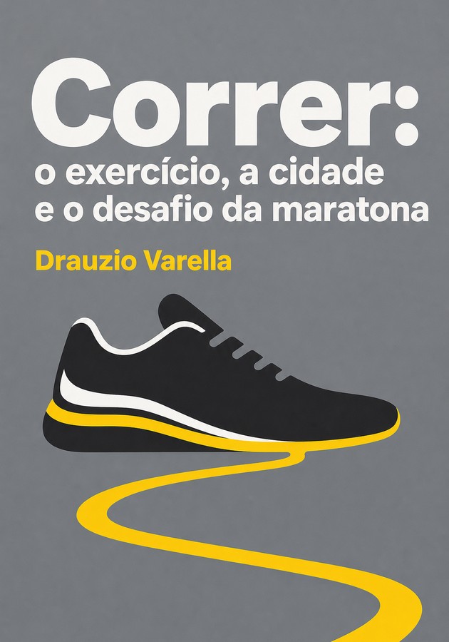 Capa do livro Correr: o exercício, a cidade e o desafio da maratona, de Drauzio Varella — resumo e resenha crítica no 12min