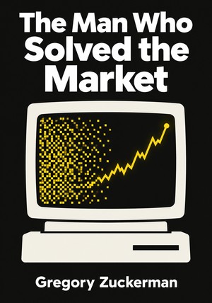 Portada del libro The Man Who Solved the Market, de Gregory Zuckerman — resumen crítico y reseña en 12min