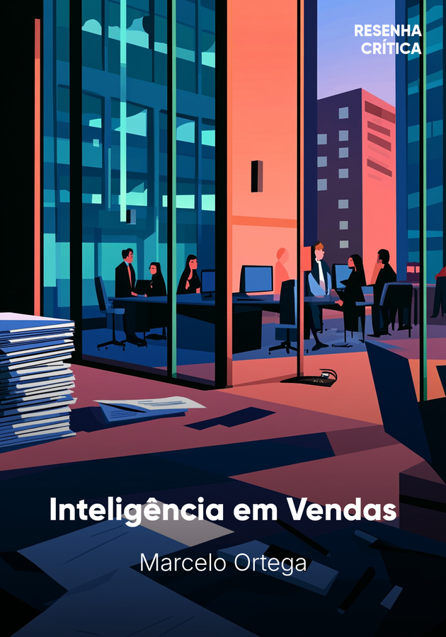 Capa do livro Inteligência em Vendas, de Marcelo Ortega — resumo e resenha crítica no 12min