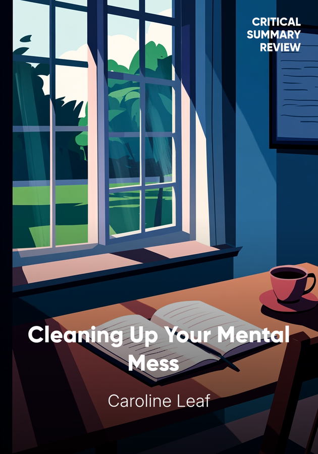Book cover of Cleaning Up Your Mental Mess   by Caroline Leaf — critical summary review on 12min