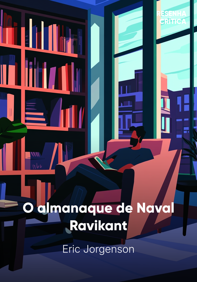 Capa do livro O almanaque de Naval Ravikant, de Eric Jorgenson — resumo e resenha crítica no 12min
