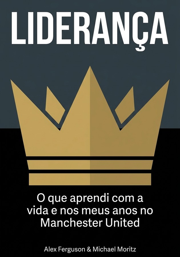 Capa do livro Liderança, de Alex Ferguson — resumo e resenha crítica no 12min