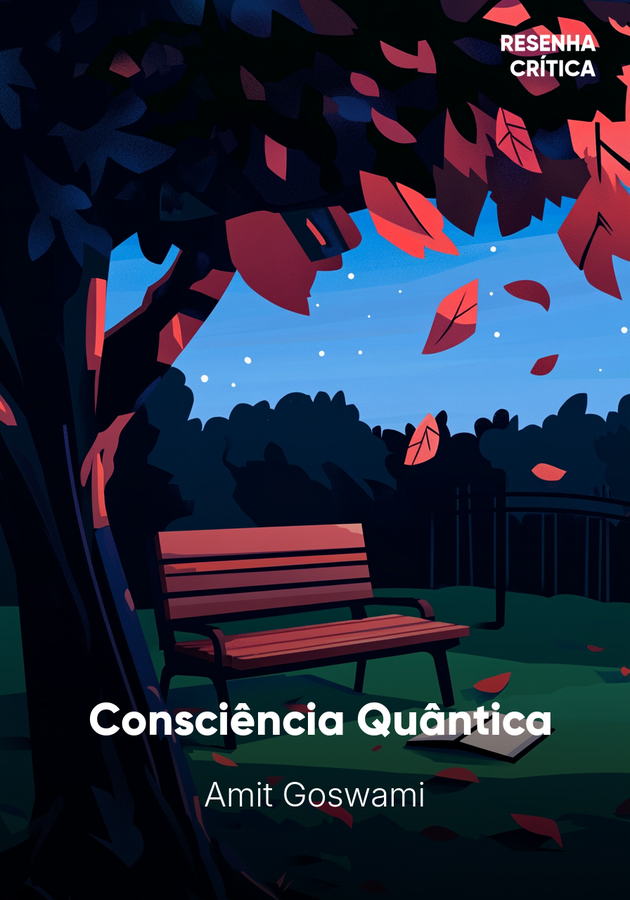 Capa do livro  Consciência Quântica, de Amit Goswami — resumo e resenha crítica no 12min