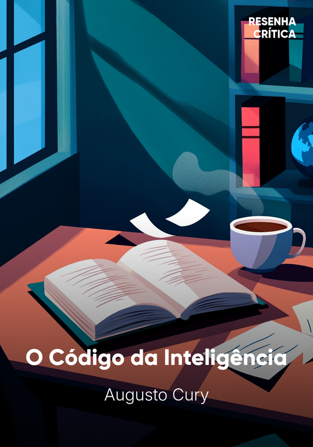 Capa do livro O Código da Inteligência, de Augusto Cury — resumo e resenha crítica no 12min