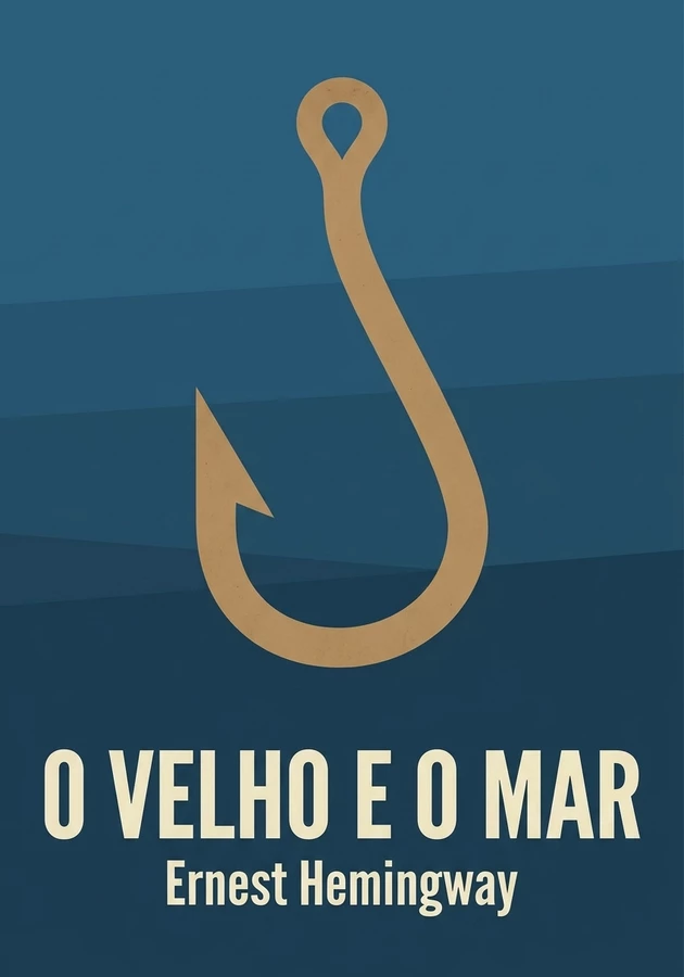 Capa do livro O velho e o mar, de Ernest Hemingway — resumo e resenha crítica no 12min