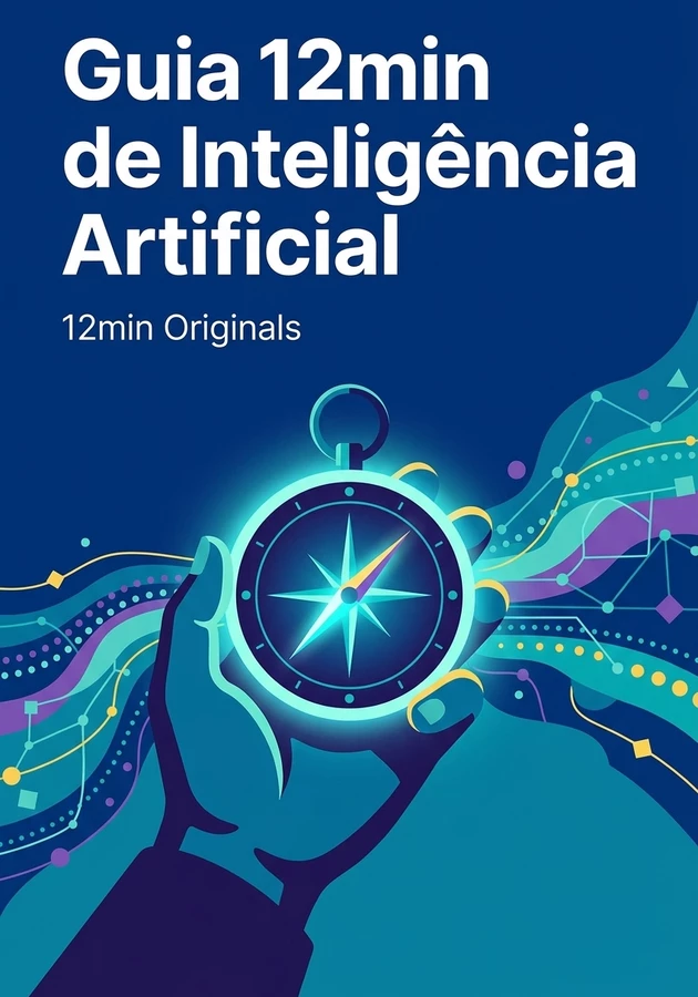 Capa do livro Guia 12min de Inteligência Artificial, de 12min Originals — resumo e resenha crítica no 12min