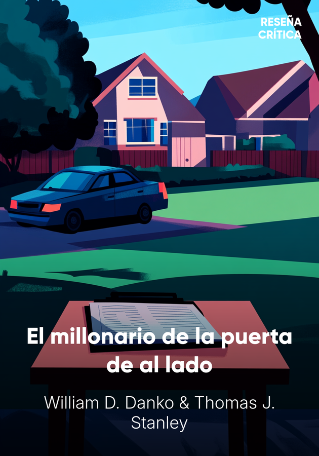 Portada del libro El millonario de la puerta de al lado, de William D. Danko — resumen crítico y reseña en 12min