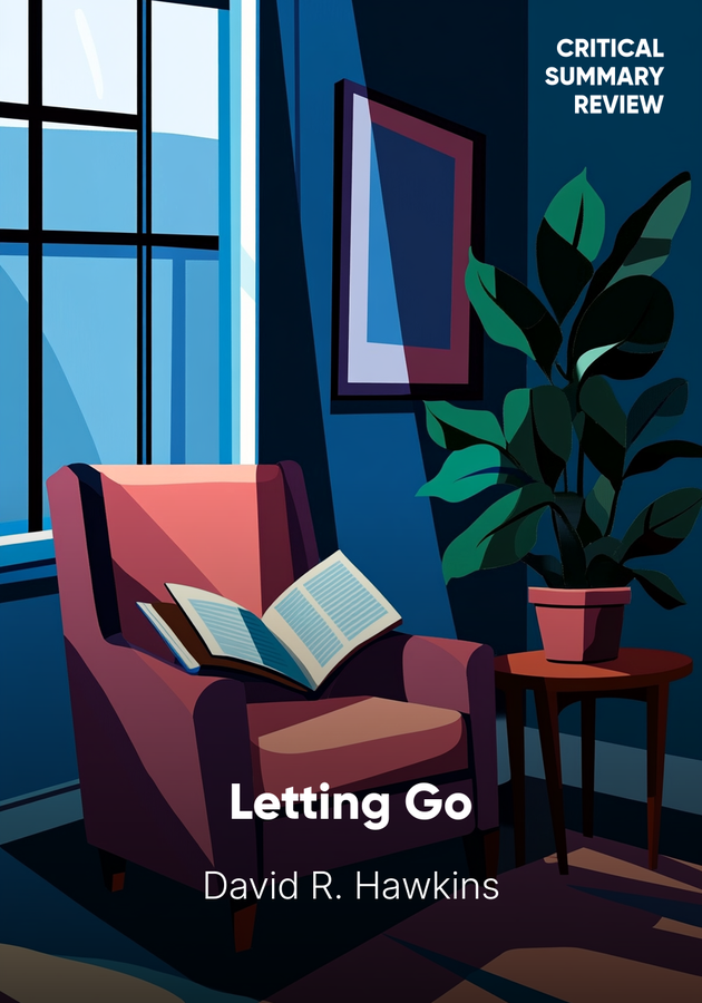 Book cover of Letting Go by David R. Hawkins — critical summary review on 12min