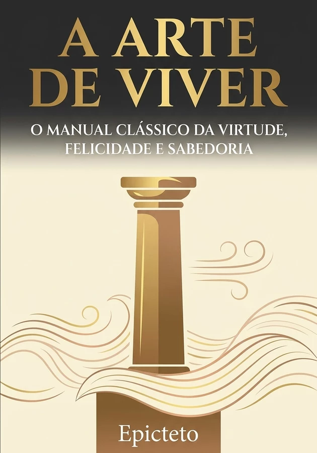 Capa do livro A Arte de Viver , de Epicteto — resumo e resenha crítica no 12min