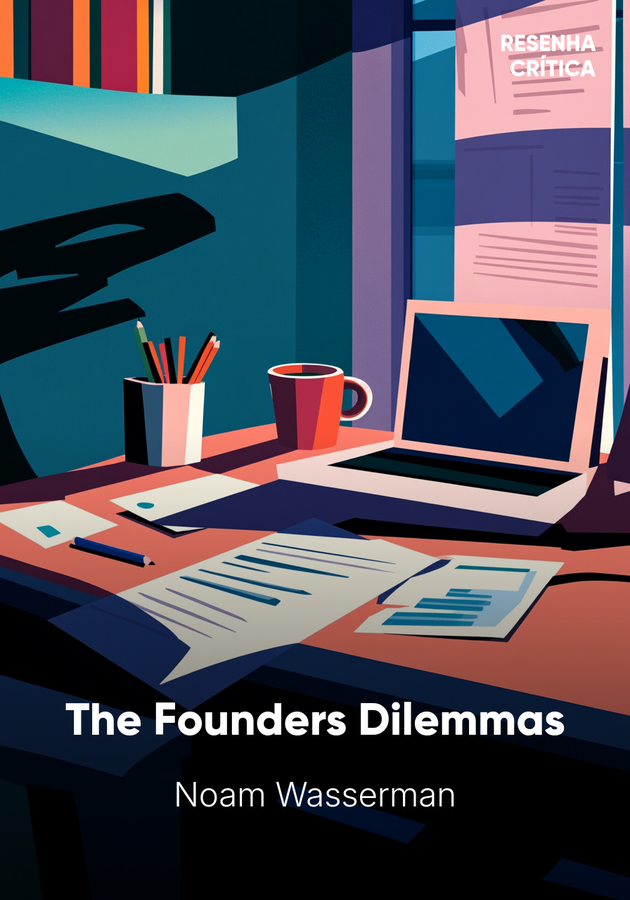 Capa do livro The Founders Dilemmas, de Noam Wasserman — resumo e resenha crítica no 12min