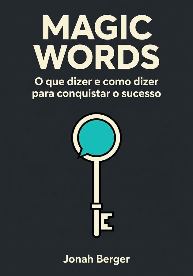 Capa do livro Magic Words, de Jonah Berger — resumo e resenha crítica no 12min