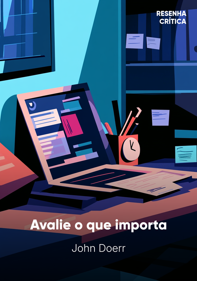Capa do livro Avalie o que importa, de John Doerr — resumo e resenha crítica no 12min