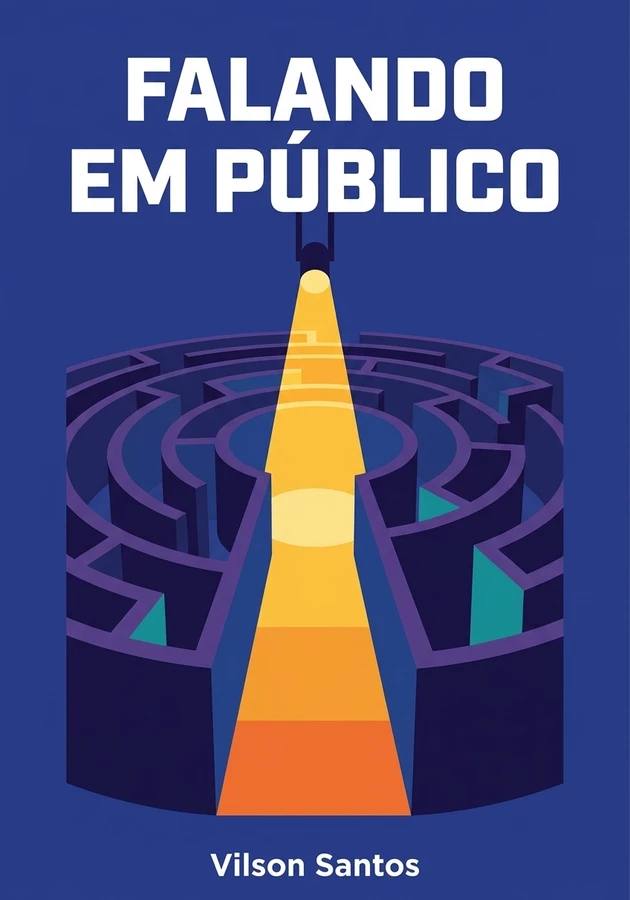 Capa do livro Falando em público, de Vilson Santos — resumo e resenha crítica no 12min