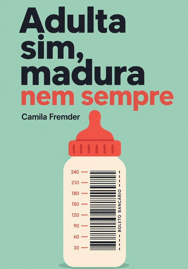 Capa do livro Adulta sim, madura nem sempre, de Camila Fremder — resumo e resenha crítica no 12min