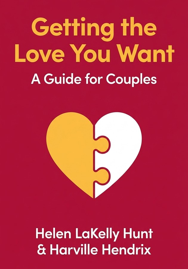 Capa do livro Getting the Love You Want, de Harville Hendrix & Helen LaKelly Hunt — resumo e resenha crítica no 12min