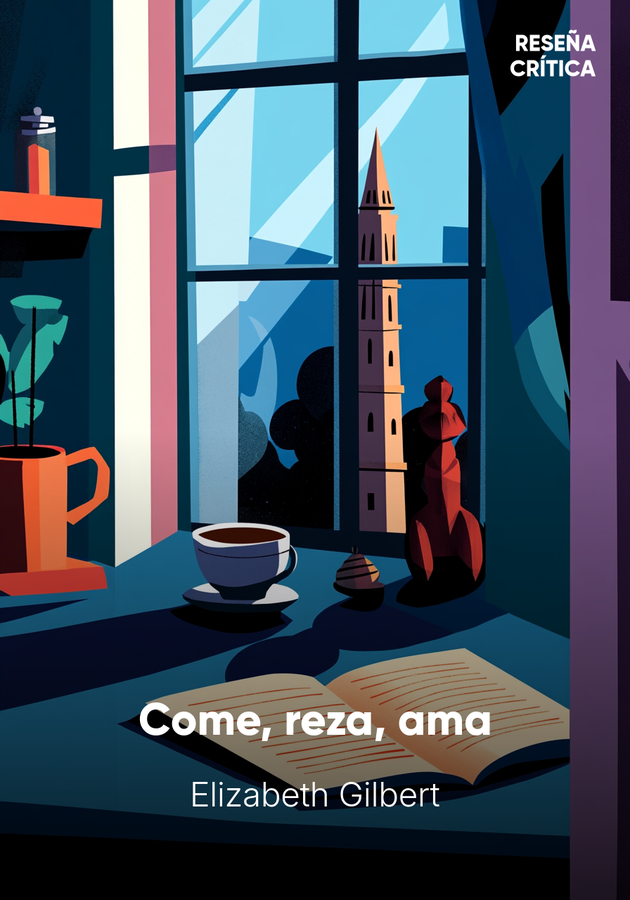 Portada del libro Come, reza, ama, de Elizabeth Gilbert — resumen crítico y reseña en 12min