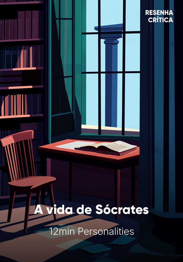 Capa do livro A vida de Sócrates, de 12min Personalities — resumo e resenha crítica no 12min