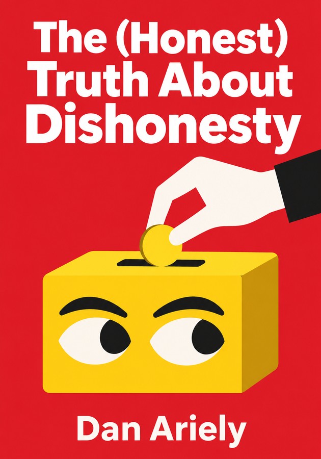 Book cover of The (Honest) Truth About Dishonesty by Dan Ariely — critical summary review on 12min