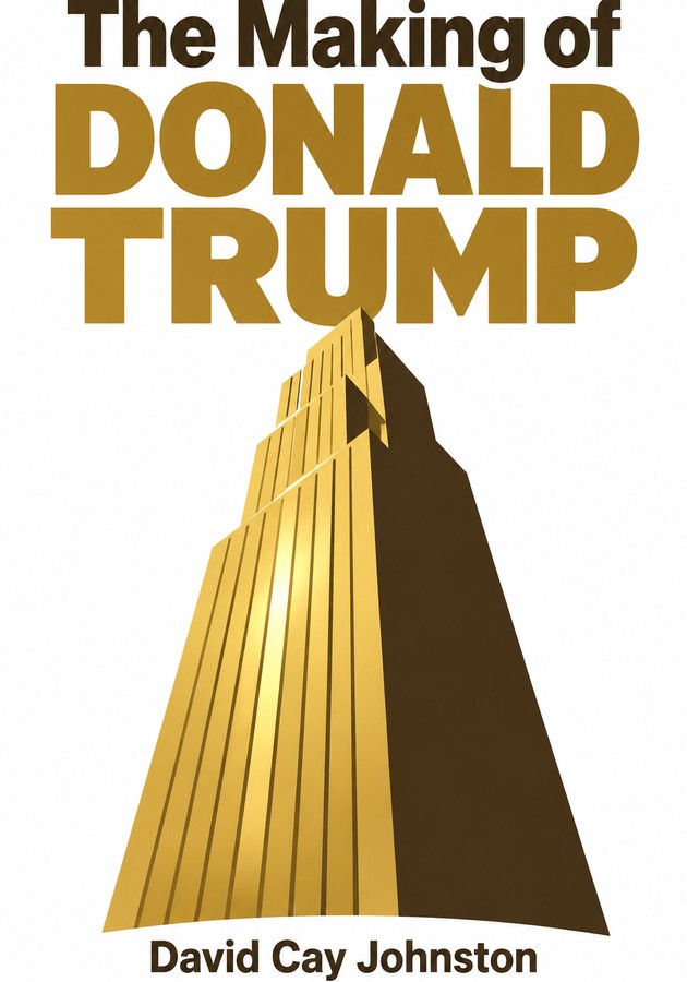 Book cover of The Making of Donald Trump by David Cay Johnston — critical summary review on 12min