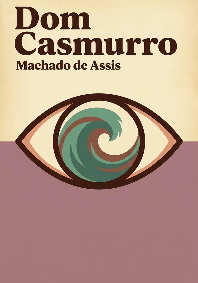 Capa do livro Dom Casmurro, de Machado de Assis — resumo e resenha crítica no 12min