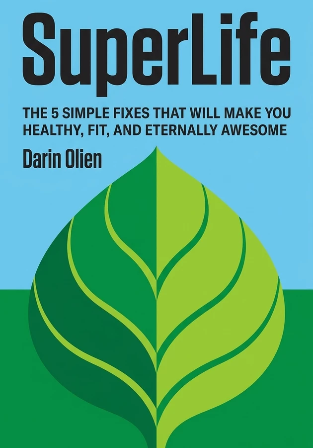 Book cover of SuperLife by Darin Olien — critical summary review on 12min