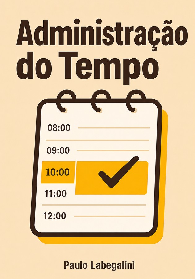 Capa do livro Administração do Tempo, de Paulo Labegalini — resumo e resenha crítica no 12min