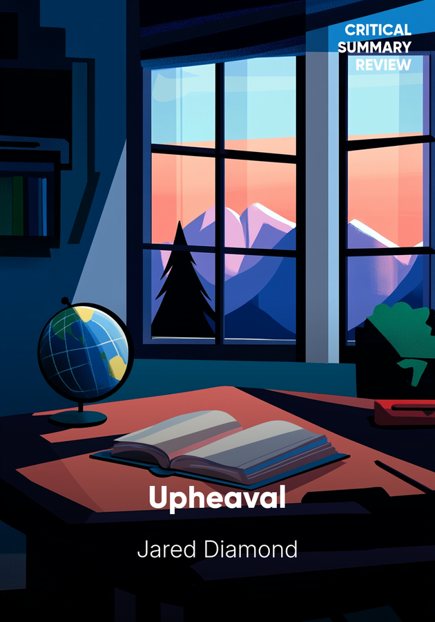 Book cover of Upheaval by Jared Diamond — critical summary review on 12min