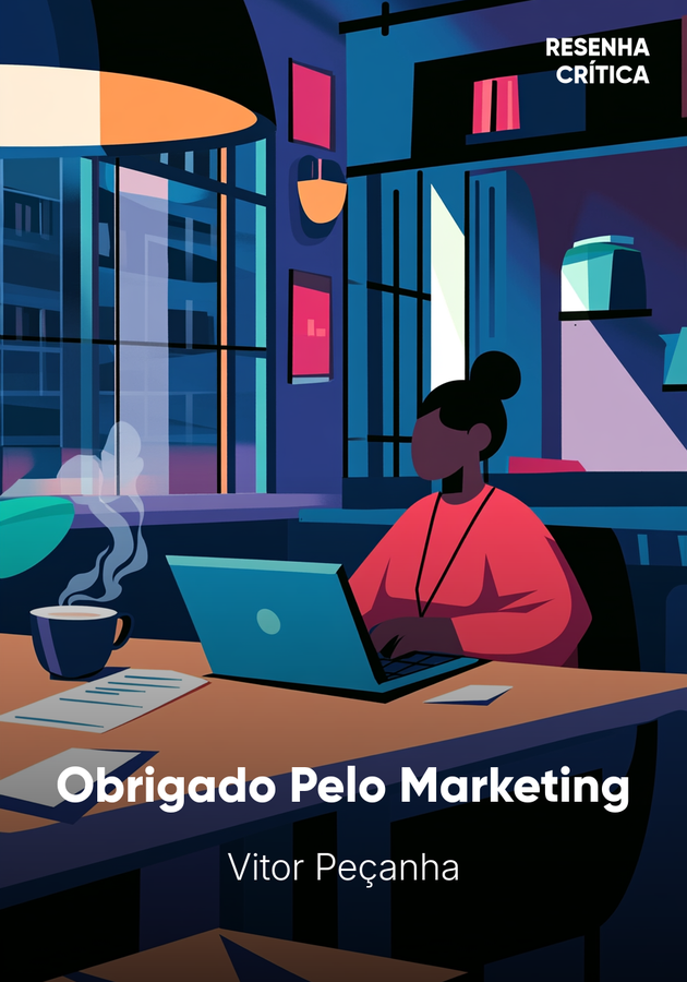 Capa do livro Obrigado Pelo Marketing, de Vitor Peçanha — resumo e resenha crítica no 12min