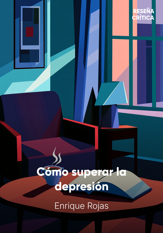Portada del libro Cómo superar la depresión, de Enrique Rojas — resumen crítico y reseña en 12min