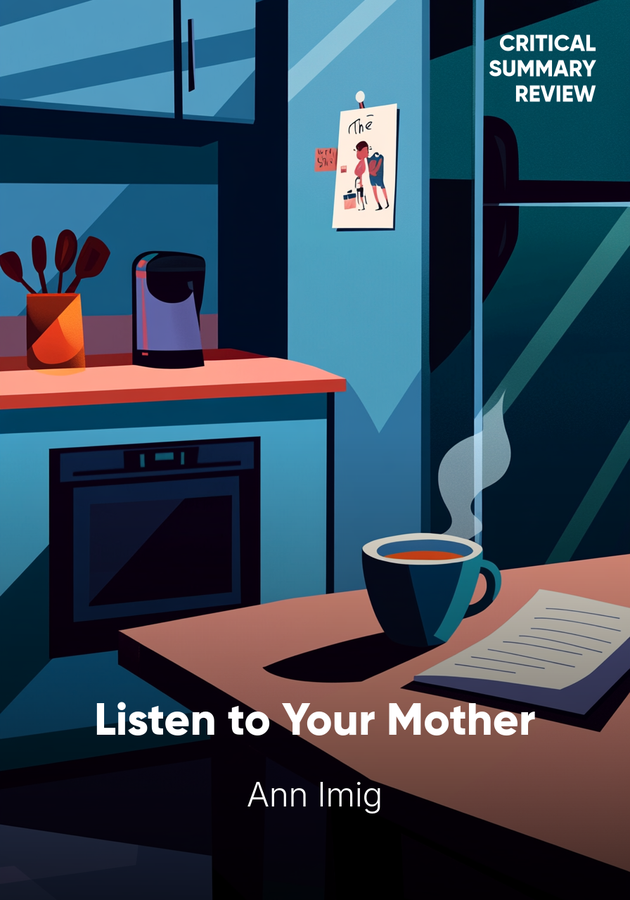 Book cover of Listen to Your Mother by Ann Imig — critical summary review on 12min