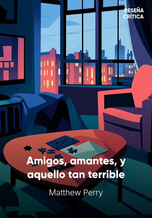 Portada del libro Amigos, amantes, y aquello tan terrible, de Matthew Perry — resumen crítico y reseña en 12min