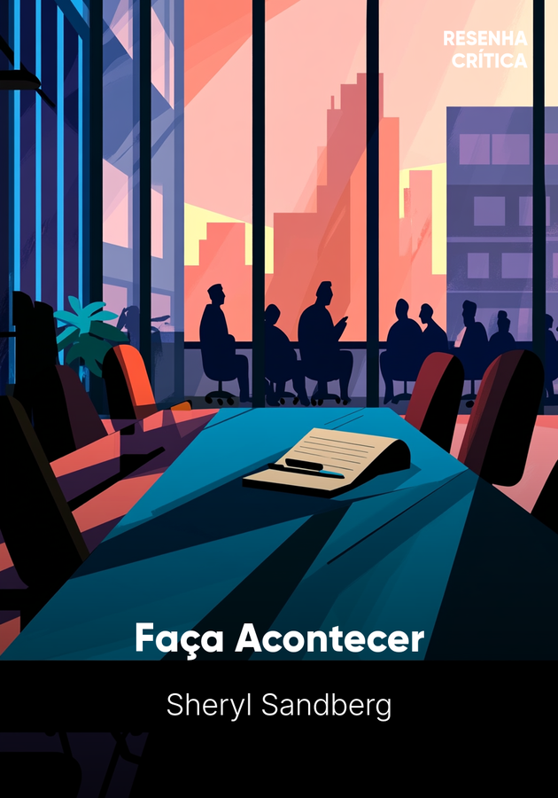 Capa do livro Faça Acontecer, de Sheryl Sandberg — resumo e resenha crítica no 12min
