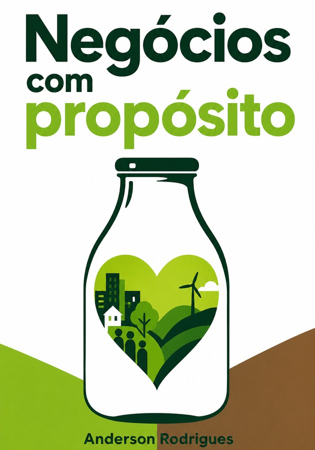 Capa do livro Negócios com propósito, de Anderson Rodrigues — resumo e resenha crítica no 12min