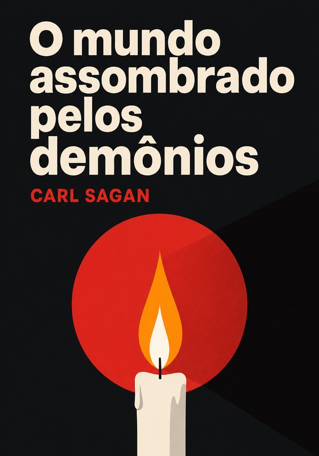 Capa do livro O mundo assombrado pelos demônios, de Carl Sagan — resumo e resenha crítica no 12min