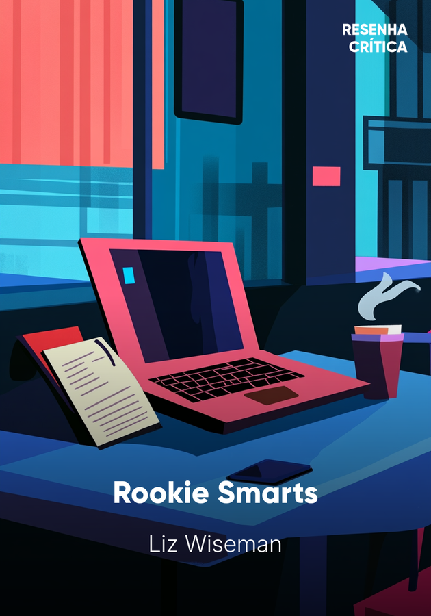 Capa do livro Rookie Smarts, de Liz Wiseman — resumo e resenha crítica no 12min