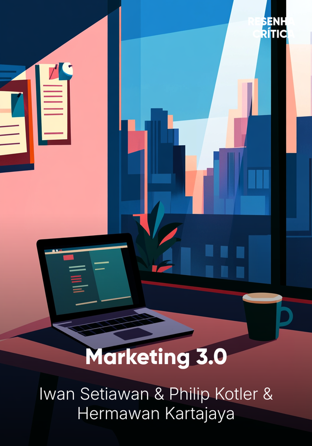Capa do livro Marketing 3.0, de Philip Kotler — resumo e resenha crítica no 12min