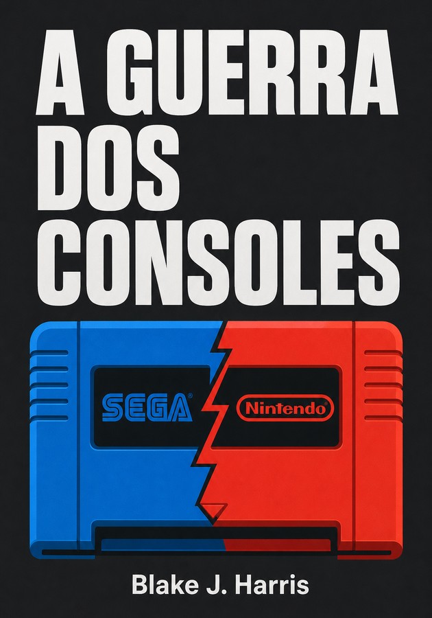 Capa do livro A Guerra dos Consoles, de Blake J. Harris — resumo e resenha crítica no 12min