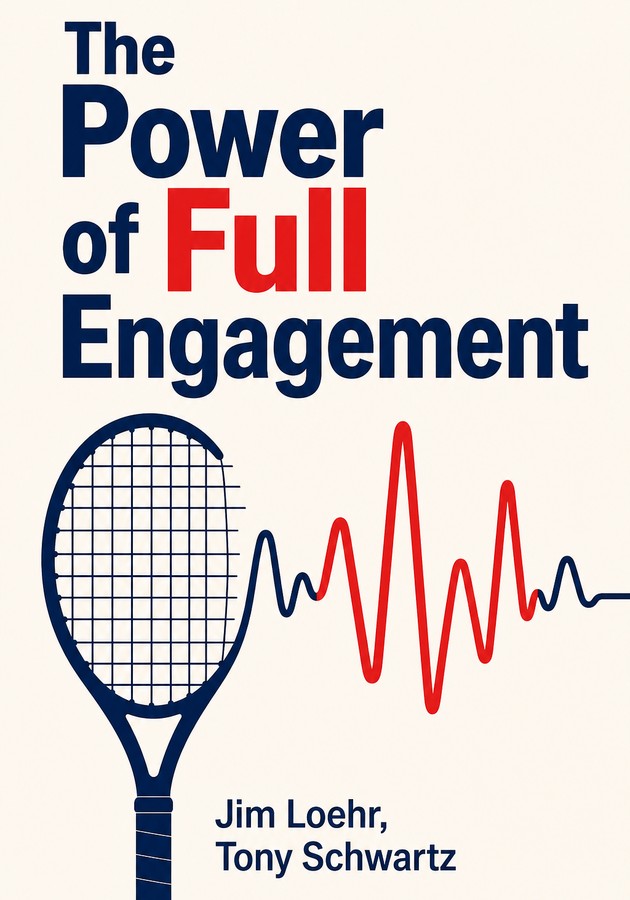 Capa do livro The Power of Full Engagement, de Tony Schwartz — resumo e resenha crítica no 12min