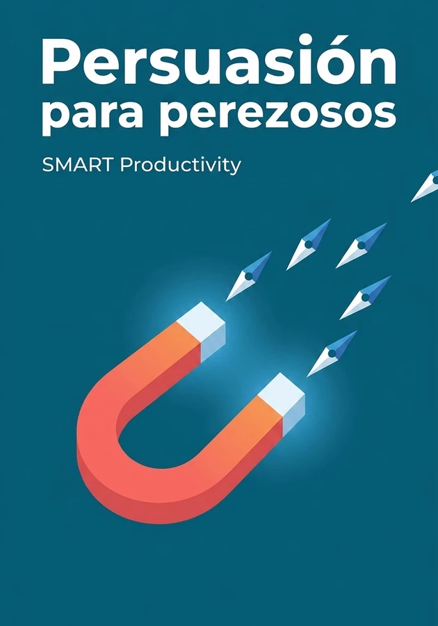Portada del libro Persuasión para perezosos, de SMART Productivity — resumen crítico y reseña en 12min