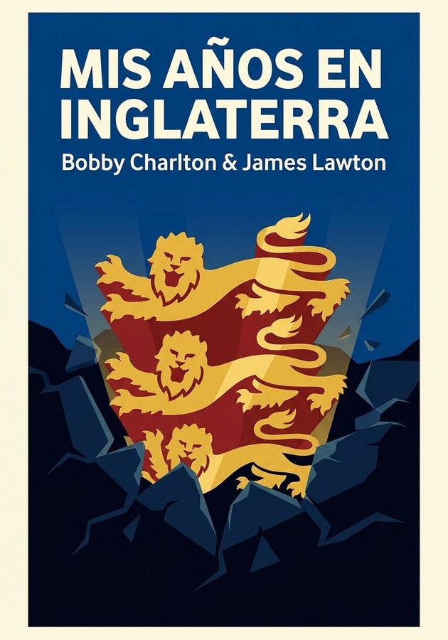 Portada del libro Mis años en Inglaterra, de Bobby Charlton — resumen crítico y reseña en 12min