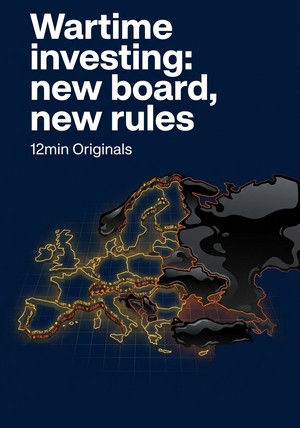 Book cover of Wartime investing: new board, new rules by 12min Originals — critical summary review on 12min