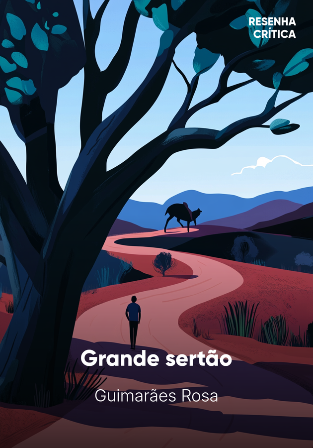 Capa do livro Grande sertão, de Guimarães Rosa — resumo e resenha crítica no 12min