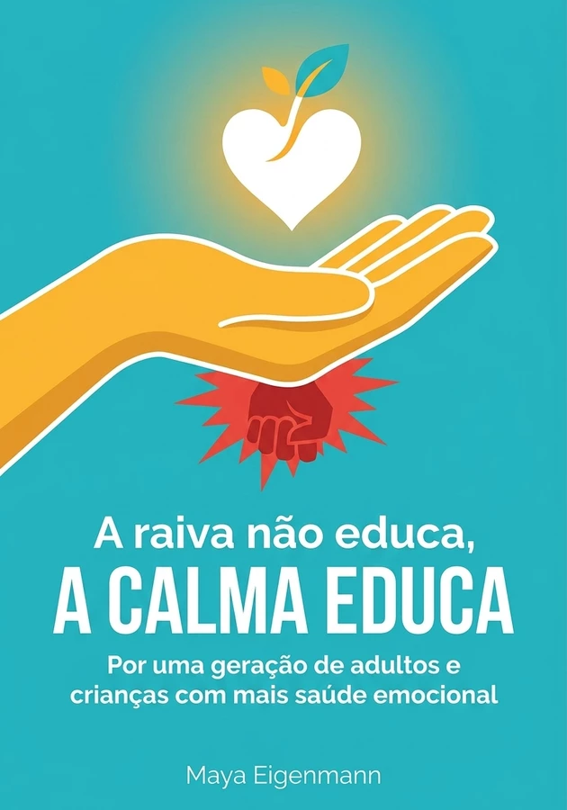 Capa do livro A raiva não educa, a calma educa, de Maya Eigenmann — resumo e resenha crítica no 12min