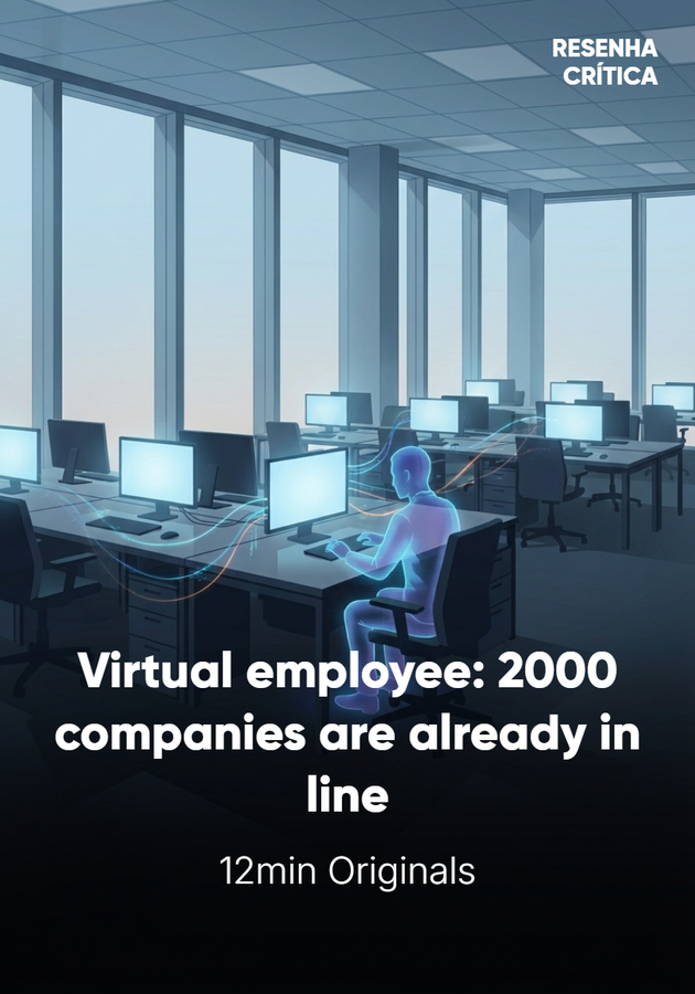 Book cover of Virtual employee: two thousand companies are already in line by 12min Originals — critical summary review on 12min