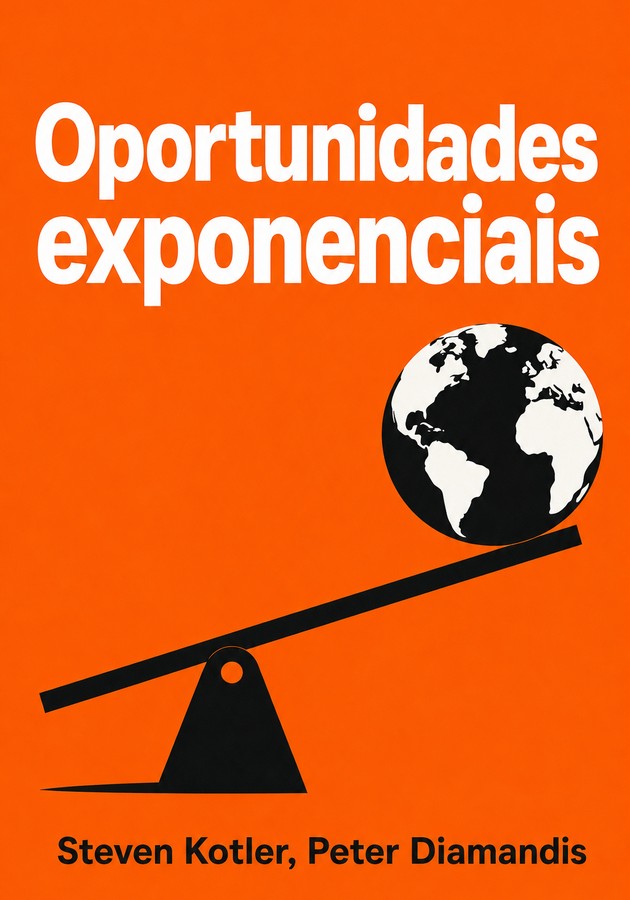 Capa do livro Oportunidades exponenciais, de Peter Diamandis — resumo e resenha crítica no 12min